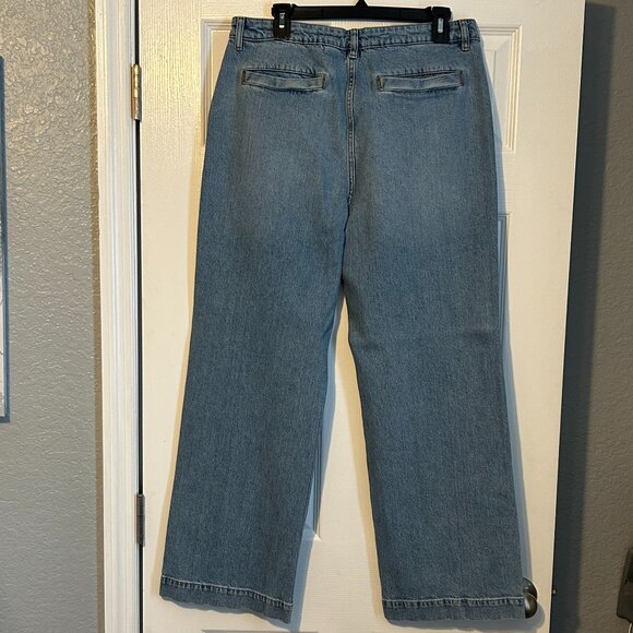 White Stuff, Wide-Leg Jeans, Size 10 - Picture 2 of 4